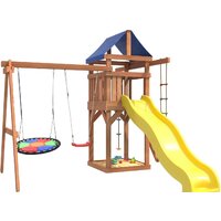 Игровой комплекс National Tree Company Качели лодочка и гнездо Свиби IgroWoods ДП-8 - Превью изображения №3 — Интернет-магазин ПроЗаказ