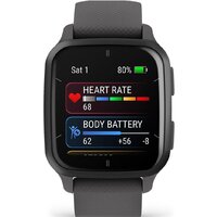 Умные часы Garmin Venu Sq 2 (темно-серый) - Превью изображения №2 — Интернет-магазин ПроЗаказ