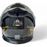 Мотошлем AIM RH365 365-012-M (M, Carbon Kaiqi Golden) - Превью изображения №3 — Интернет-магазин ПроЗаказ