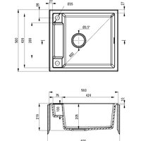 Кухонная мойка Deante Magnetic ZRM N103 - Превью изображения №2 — Интернет-магазин ПроЗаказ