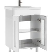  Айсберг Тумба под умывальник Миранда 60 Кристалл без ящика - Превью изображения №3 — Интернет-магазин ПроЗаказ