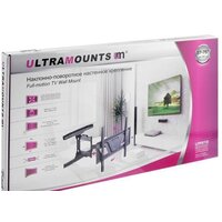 Кронштейн для телевизора Ultramounts UM910 (черный) - Превью изображения №10 — Интернет-магазин ПроЗаказ