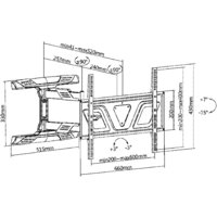 Кронштейн для телевизора Ultramounts UM910 (черный) - Превью изображения №11 — Интернет-магазин ПроЗаказ