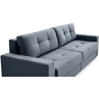 Диван Mio Tesoro Манчестер 292 1.5ек-1.5ек (968 серый) - Превью изображения №4 — Интернет-магазин ПроЗаказ