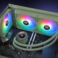 Система жидкостного охлаждения для процессора Thermaltake TH280 V2 ARGB CL-W375-PL14MG-A - Превью изображения №7 — Интернет-магазин ПроЗаказ