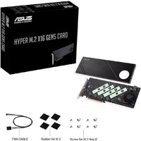Адаптер для подключения M.2 накопителей ASUS Hyper M.2 x16 Gen5 - Превью изображения №6 — Интернет-магазин ПроЗаказ