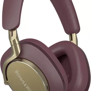 Наушники Bowers & Wilkins PX8 (бордовый/золотистый)