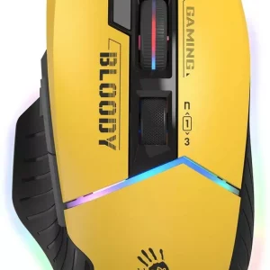 Игровая мышь A4Tech Bloody W95 Max Sports (желтый)