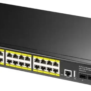 Управляемый коммутатор 3-го уровня Cudy GS5024PS4-400W