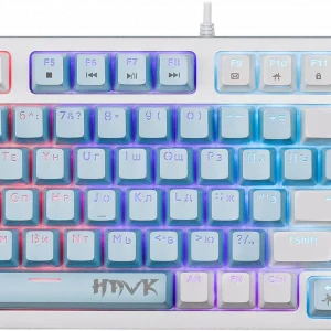 Клавиатура Defender Hawk GK-418 (белый, Outemu Brown)