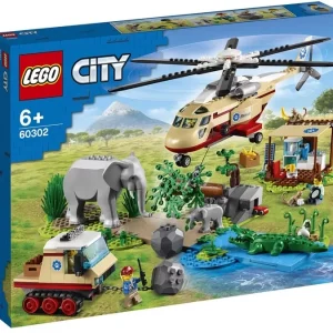 Конструктор LEGO City 60302 Операция по спасению зверей