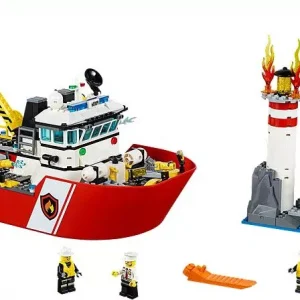 Конструктор Lego City 60109 Пожарный катер