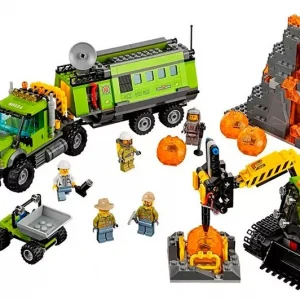 Конструктор Lego City 60124 База исследователей вулканов
