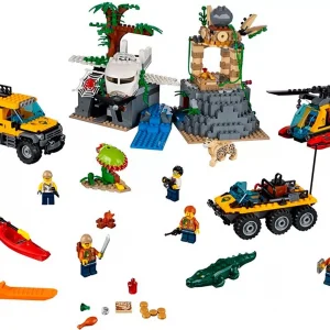 Конструктор Lego City 60161 База исследователей джунглей