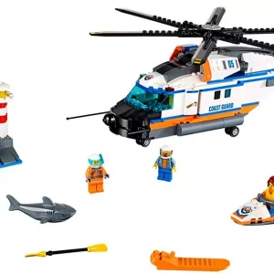 Конструктор Lego City 60166 Сверхмощный спасательный вертолёт