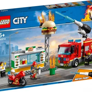 Конструктор Lego City 60214 Пожар в бургер-кафе