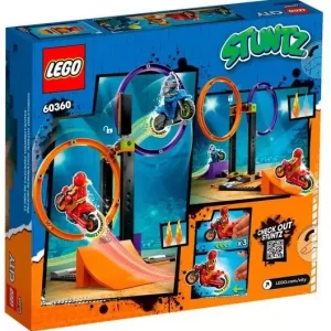Конструктор LEGO City 60360 Испытание каскадеров с вращением