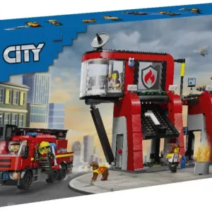 Конструктор LEGO City 60414 Пожарная часть с пожарной машиной