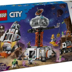 Конструктор LEGO City 60434 Космическая база и стартовая площадка для ракет