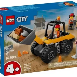 Конструктор Lego City 60450 Желтый строительный автопогрузчик
