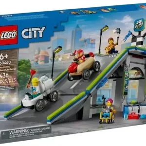 Конструктор Lego City 60460 Трасса для гоночных автомобилей с рампой