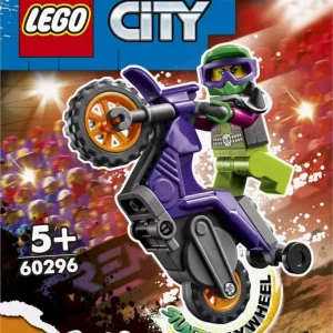 Конструктор LEGO City Акробатический трюковый мотоцикл 60296