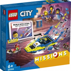 Конструктор Lego City Детективные миссии водной полиции 60355