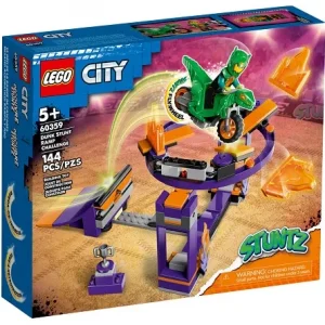 Конструктор Lego City Испытание каскадеров с трамплином и кольцом / 60359