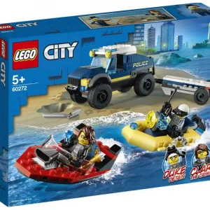 Конструктор Lego City Полицейская лодка 60272