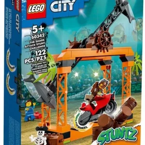 Конструктор Lego City Трюковое испытание Нападение акулы / 60342