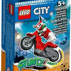 Конструктор Lego City Трюковой мотоцикл Отчаянной Скорпионессы / 60332