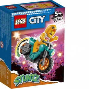 Конструктор Lego City Трюковый мотоцикл с цыпленком / 60310