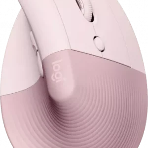 Вертикальная мышь Logitech Lift (розовый)
