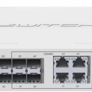 Управляемый коммутатор 3-го уровня Mikrotik CRS328-4C-20S-4S+RM